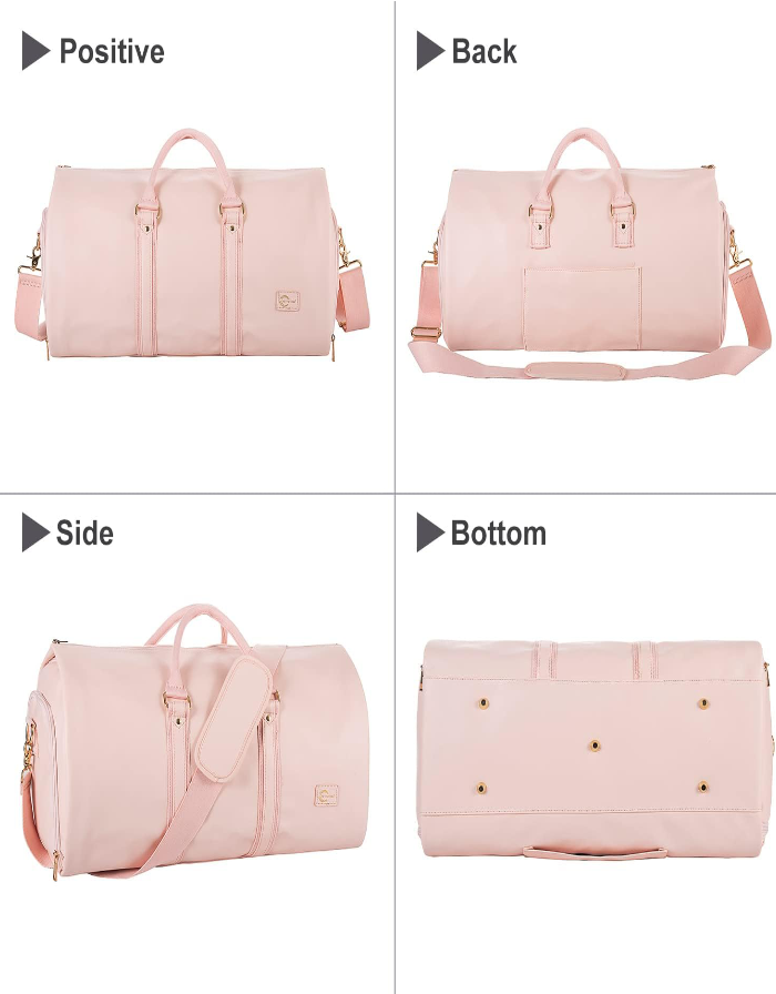 Folding travel duffel bag - Pink