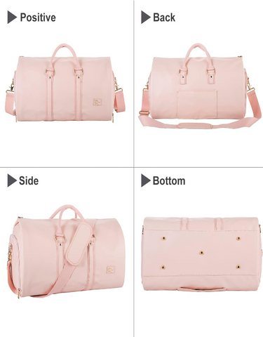 Folding travel duffel bag - Pink